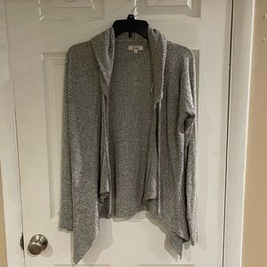 Gray Hooded Cardigan (medium)!